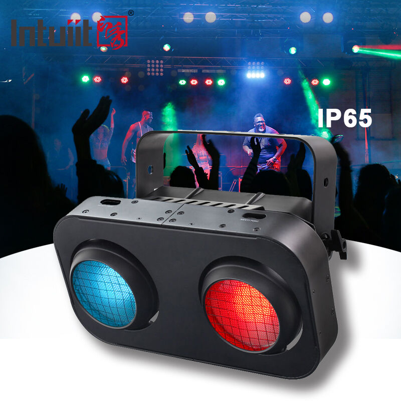 Luce Led Blinder da 2 occhi Ip65 per esterni, luce per pubblico DMX512 Cob Par, spotlight da 200w per teatro