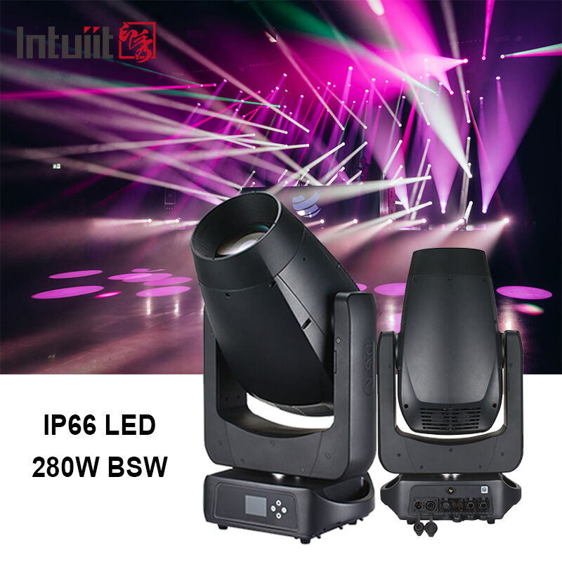 CMY 280W LED Moving Head 3-in-1 Beam Spot Wash Hybrid Stage Light per il palcoscenico professionale Wedding Party Performance Live Show