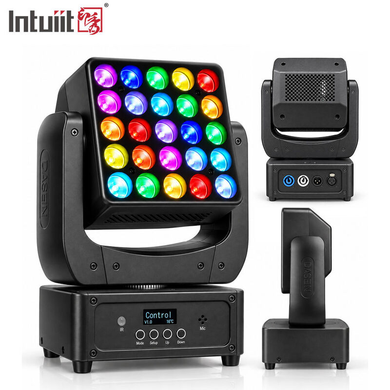 Dmx Mini 200w Moving Heads Rgbw 25x8w Led Stage Light Moving Head Wash Light