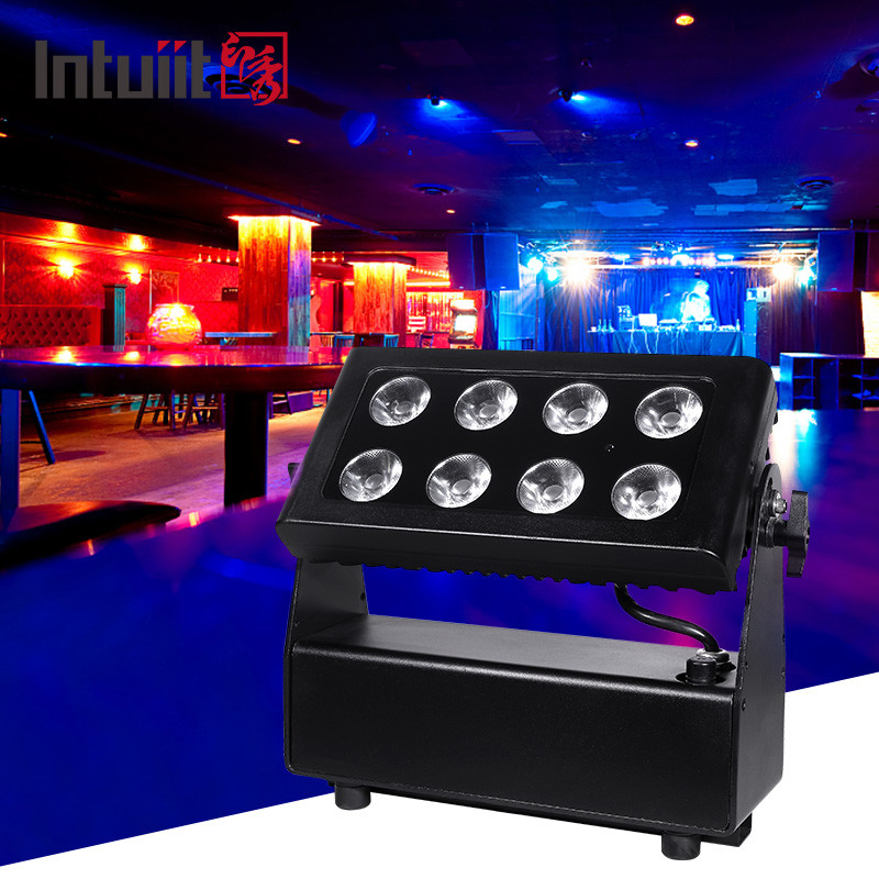 4In1 RGBW Dj Wedding Battery Powered LED Uplight WIFI Wireless Dmx discoteca Luce per il palcoscenico del matrimonio