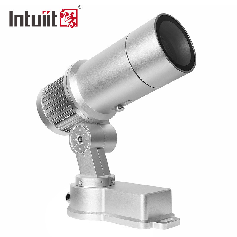 Custom HD 60w Ip65 Lampada di proiezione di porta all'aperto LED Luce pubblicitaria Logo Gobo Proiettore rotante