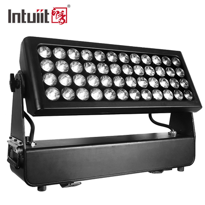 IP65 ha condotto la città all'aperto della luce di inondazione 48PCS 10W RGBW 4 In1 LED colora la rondella di Wasll per gli eventi dell'hotel di parco del giardino