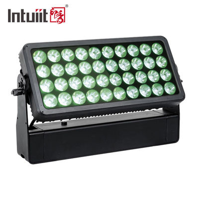 Il colore luminoso eccellente della città della luce RGBW 40PCS 10W della fase del LED ha condotto le luci di inondazione par del lavaggio