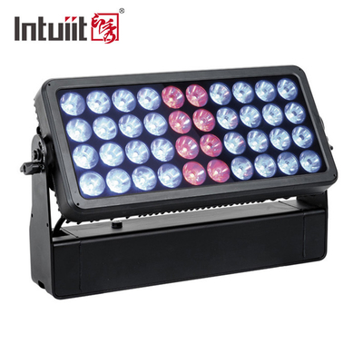 40x10w IP65 Luci di inondazione per esterni a LED per esterni Decorazione per edifici DMX Luci per lavaggi a LED a colori per città