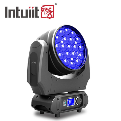 Luce del carrello dello zoom DMX512 con 19*10W grandangolare RGBW 4 in 1 carrello del lavaggio del fascio