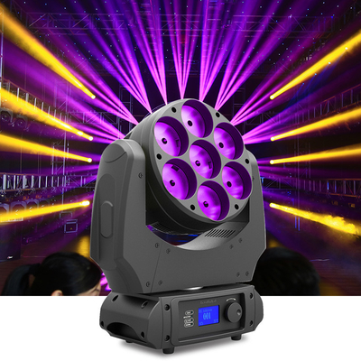 Led Sharpy Beam Moving Head Stage Lighting 7x40W 4 in 1 RGBW Wash Led Moving Head