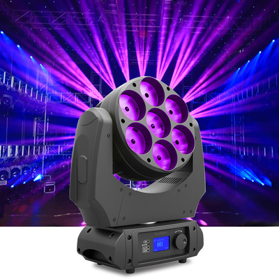 Luce 7x 40W 4 della fase di IP65 LED in 1 RGBW luce del carrello da 4,5 gradi