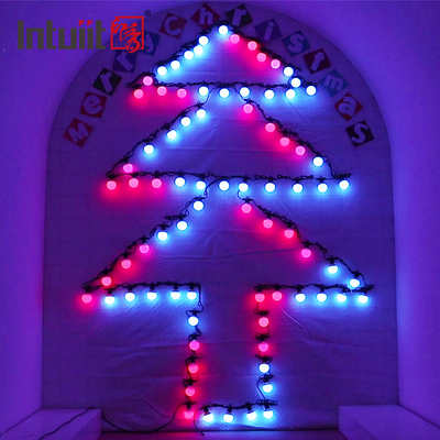 la fase all'aperto dei pixel di 15m 20 ha condotto la lampada impermeabile della stringa delle luci di RGB per la decorazione
