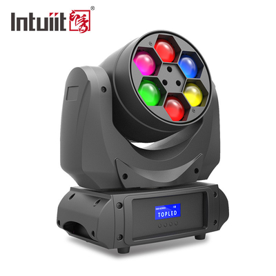 Luce 6x10W 4 del carrello di effetto del LED in 1 tipo degli occhi dell'ape di RGBW