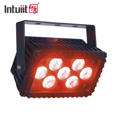 Illuminazione stagionale impermeabile 7x3W Rgbw Led Flood Light Dmx Blinder Wall Washer 4 in 1 luci