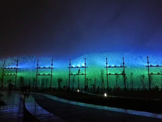 Wuyishan che accende proiettore principale progetto 1500W per alta illuminazione interurbana di costruzione della montagna