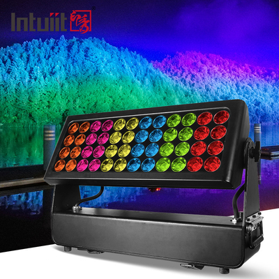 Luce all'aperto 4 della fase della costruzione 1500w Rgbw LED alle luci principali impermeabili di 1 della città fase di colore