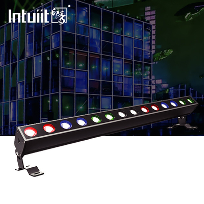 3000K RGBW 4-in-1 Stage Dj Lights Bar Led Wash Light per festa di nozze in chiesa