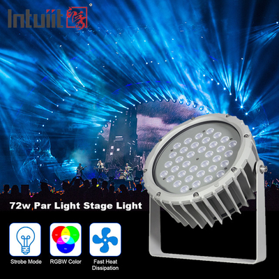 Faccata paesaggistica DMX512 RGBW controllato impermeabile IP65 Infuori 72W luce a LED