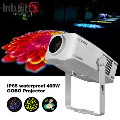 IP65 400W Gobo Led Projector Proiettore di luce promozionale impermeabile Proiettore di luce esterna Led Projector Logo