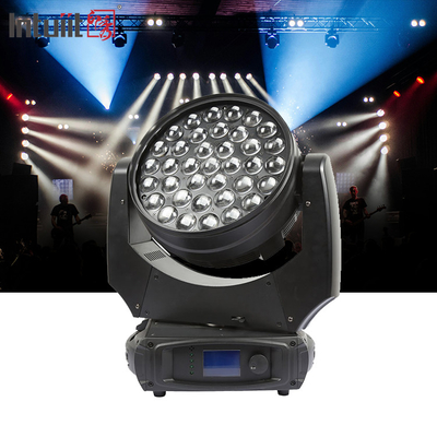 LED Wash 37x10W Zoom Stage Lighting DMX Beam Wash Moving Head Lights