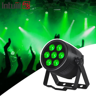 7x20W Rgbwauv Led Stage Par Light Dmx512 Control Par Light per Evento Nozze Chiesa Stage Party Par Lights