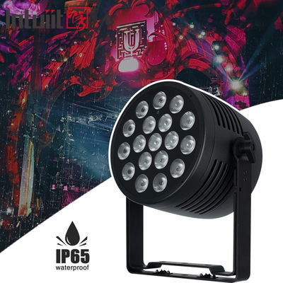 Barra luminosa Par LED 18x20w Rgbwa Uv 6in1 in alluminio Dmx Stage Light per matrimoni, DJ, feste, discoteche