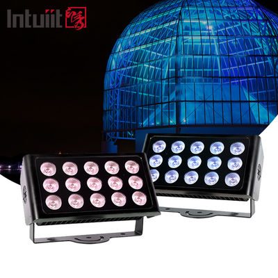 Illuminazione architettonica impermeabile all'aperto 80W RGBW Led Parete Lavatrice Giardino Paesaggio Lampada albero LED Proiettore