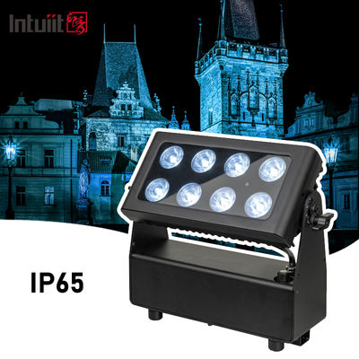 Faretto da palco a LED wireless a batteria DMX RGBW impermeabile per eventi, 8x15W