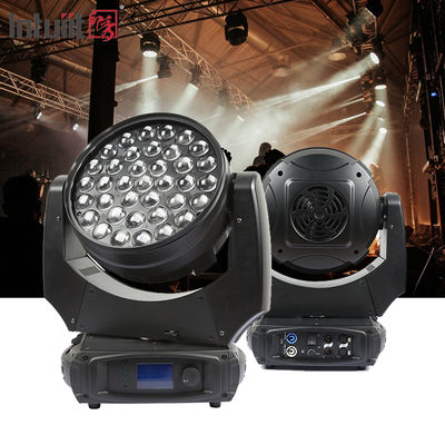 Testa mobile DJ Party Light 37*10W RGBW Quad 4 in 1 LED Wash Zoom