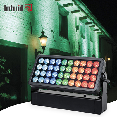 IP65 40x10W RGBW LED City Stage Light Edificio esterno Proiezione alluvionale Illuminazione architettonica