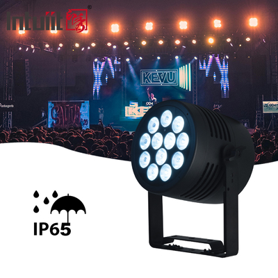12x20W LED Par Light IP65 impermeabile RGBWA-UV 6IN1 DMX512 Illuminazione da palco
