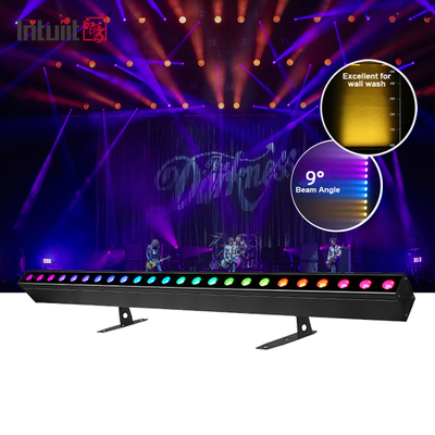 Uso interno 24x2W RGBW Led Wall Washer Light per Matrimonio DJ Party Uplights ad alta luminosità