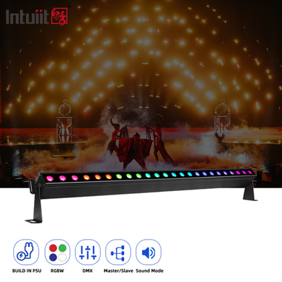 24x2W DMX LED BAR RGBW 4IN1 LED Stage Dmx512 Lavatrice di pareti
