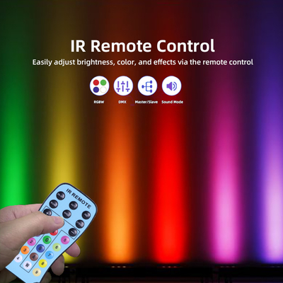 Wash Light IP20 DMX512 Soluzione Musicale Intelligente Avanzata 24*2W RGBW LED Luci Barra Lineare Wall Washer