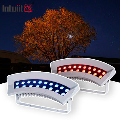 Professionale RGBW LED Building Tree Flood Light Ignifuga IP65 DMX512 LED Proiettore per facciata all'aperto 36W