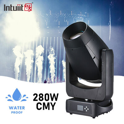 Faretto mobile LED IP66 CMY 280W BSW Beam Spot Wash per eventi, luce da palco