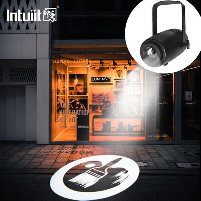 IP65 impermeabile Custom LED Logo Gobo Proiettore per Natale Outdoor Decorative Wedding Floor Projection Legatura di alluminio
