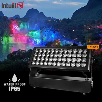 Alta potenza RGBW 4 in 1 1500W Led Wall Washer Light per feste di nozze e architetture paesaggistiche