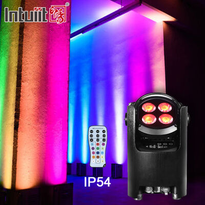 4x12w 4in1 rgbw A batteria senza fili DMX LED Uplight