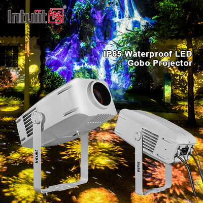 Proiettore Gobo a LED Proiettore di immagini con logo rotante da 400 W Illuminazione scenica DMX512 per eventi espositivi professionali