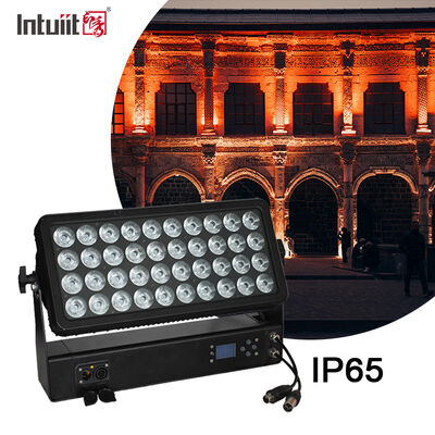 Luce da palco per esterni professionale da 400 W LED RGBW 4in1 40x10 W IP65 Luce di inondazione DMX512 Luce di lavaggio per eventi di concerti Festival Show