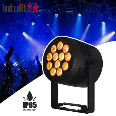 12*20W RGBWA+UV 6in1 LED Par Light IP65 Outdoor Waterproof DMX512 Stage Uplighting per DJ Wedding Party