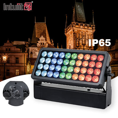 Proiettore LED professionale da esterno IP65 400W RGBW impermeabile 4in1 Luce di lavaggio architettonica per la costruzione di facciate paesaggistiche