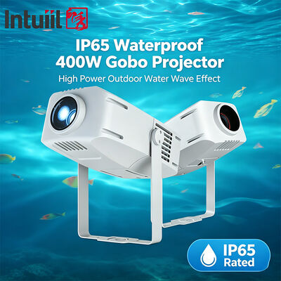 400W IP65 Water Wave Projector Light ?? LED DMX512 Effetto ondulativo dinamico esterno per edifici, piscine e palcoscenici
