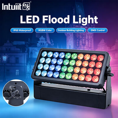 400W RGBW 4-in-1 IP65 Outdoor LED Linear Wall Washer High Power DMX512 Wash Light per edifici, ponti e illuminazione architettonica su larga scala