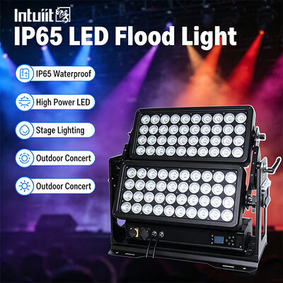 Faretto LED ad alta potenza da 400W 800W 1500W, impermeabile IP65, illuminazione per esterni per stadi, edifici, costruzioni industriali, DMX512