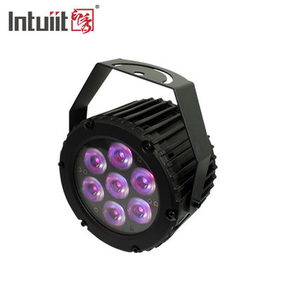 Mini Led Flat Par Light 7*3W RGBW con Dmx telecomandato per la notte Culb del DJ