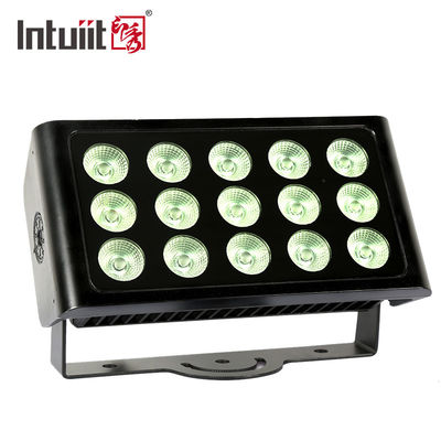 Commerciale 15*5W 4-IN-1 Rgbw Led Motions Stage Illuminazione esterna luci di alluvione Su supporti