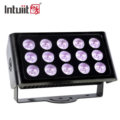 il rgbw di 15*5W 4-IN-1 ha condotto le lampade industriali commerciali della fase all'aperto delle luci di inondazione sui supporti