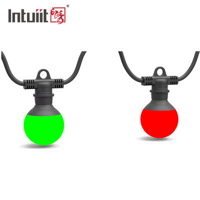 Luci automatiche della corda della lampadina del globo di funzionamento 100V per il cortile dei bistrot