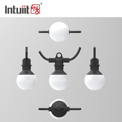 Luci della corda del globo di RoHS LED con le chiare lampadine infrangibili per il gazebo della pergola