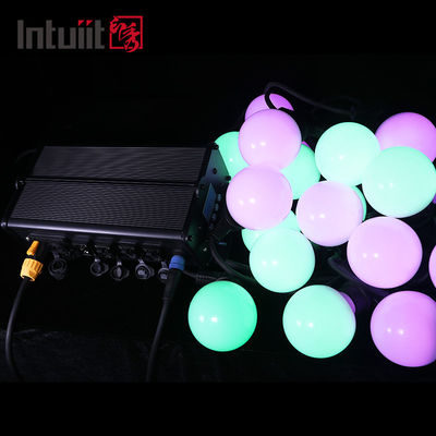 Regolatore Operated 60 luci della corda del globo del LED messe per nozze dell'albero di Natale