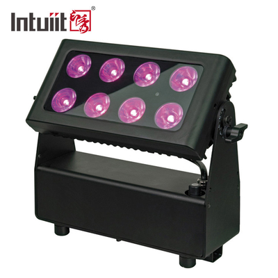 Luci da palco a LED DMX512 alimentate a batteria per luci da concerto RGBW