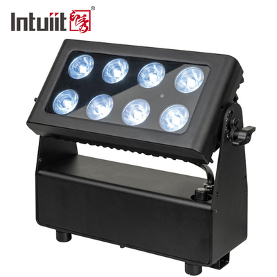 Luce par principale impermeabile della fase di Rgbw 8x15w Dmx a pile